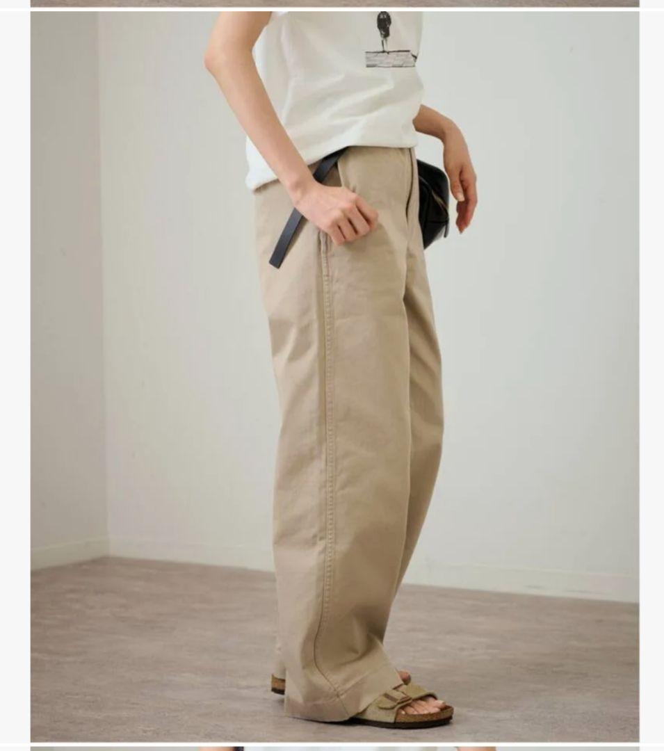 【美品】FRAMeWORK OVER SIZED CHINO パンツ　40