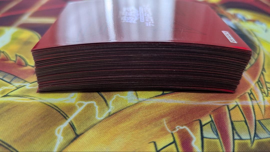 （正規品）オシリスレッドスリーブ60枚+十代スリーブ15枚