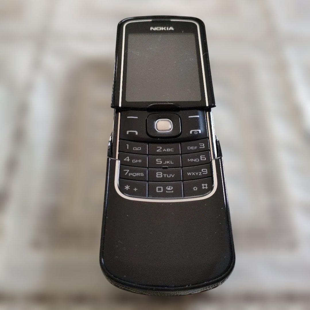 ノキアNOKIA　スライド式携帯電話『8600d』ドイツ製 純正バッテリー付