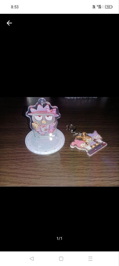 フクロウ アクリルスタンド & キーホルダー セット