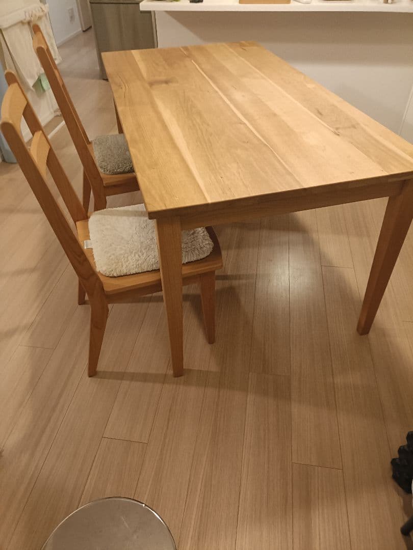 【akki】キシル　ダイニングテーブルkurumi