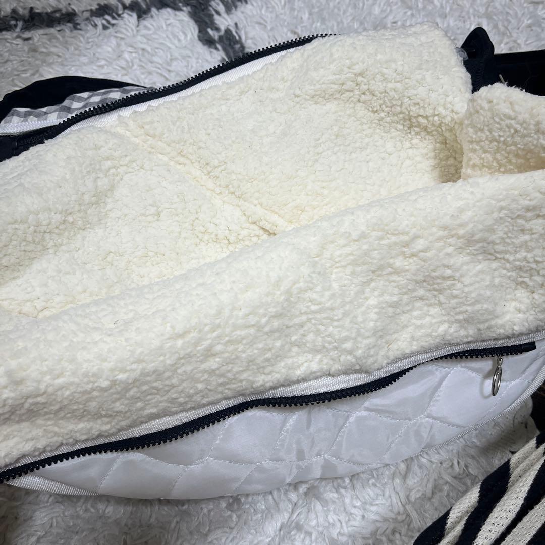 fundleファンドルスリングS 冬用もこもこインナー＋保冷ギンガムインナー付き