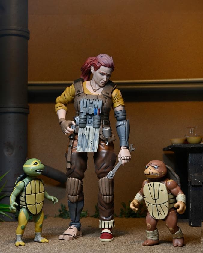 【NECA】新品 正規品 TMNT LOST YEARS グラミー・エイプリル