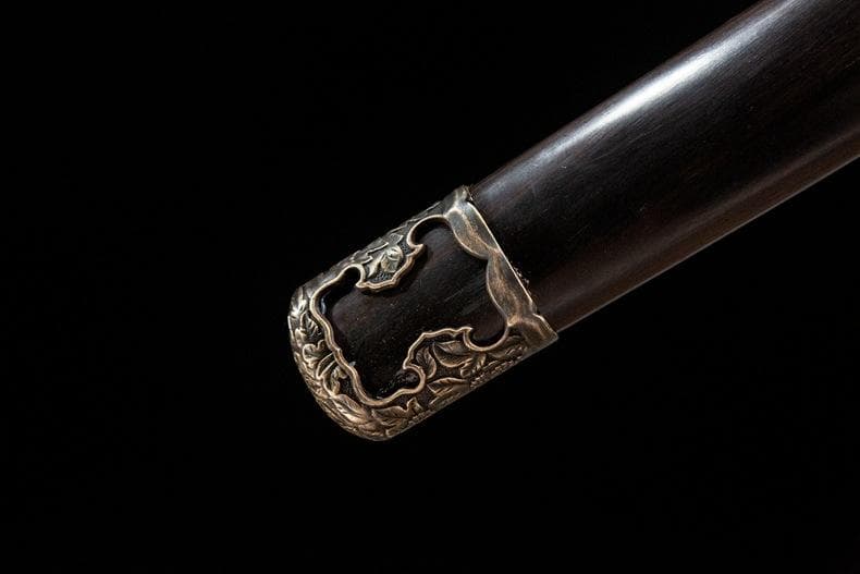 夜鶴黒檀太刀 日本刀 模造刀 居合刀 武士道 武蔵 鑑賞用 手鍛造打