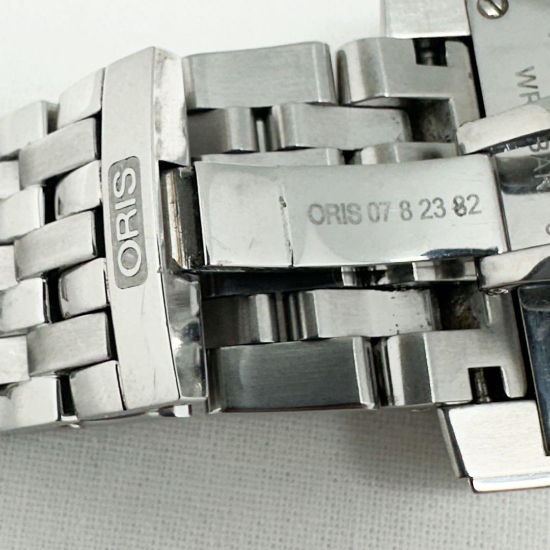 オリス ORIS 7658 レクタンギュラー 裏スケ ムーンフェイズ 自動巻