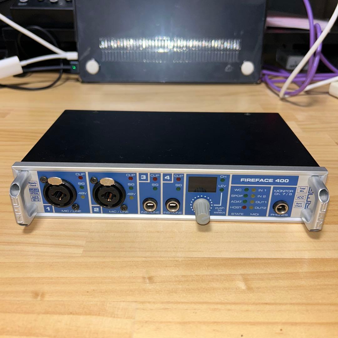 RME Fireface 400 オーディオインターフェイス