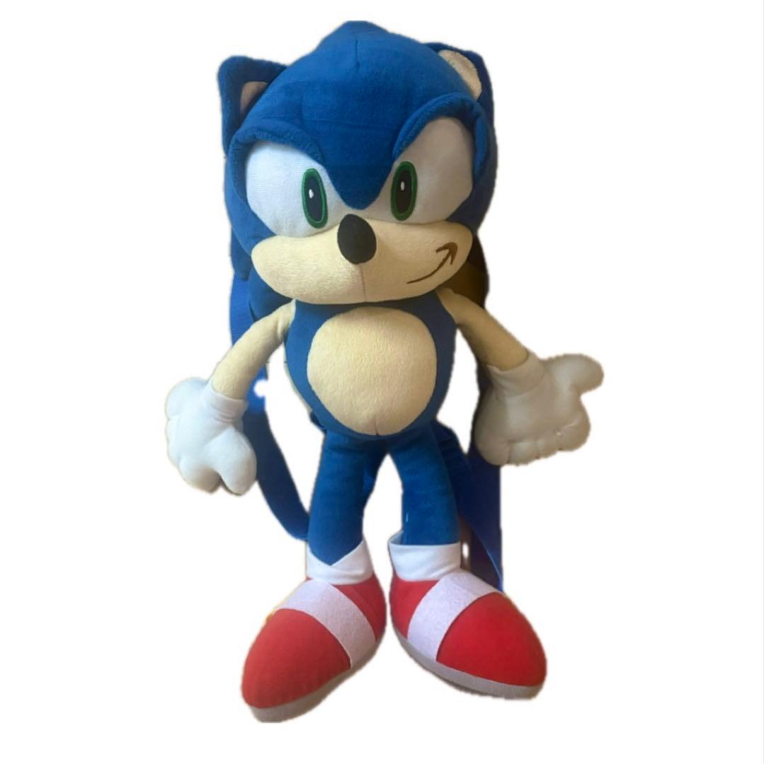 ソニック ぬいぐるみ リュック y2k 平成 ギャル タグ付き ポップ