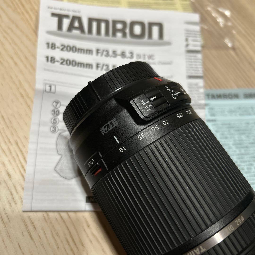 TAMRON 18-200 DiII VC キャノン用 B018E