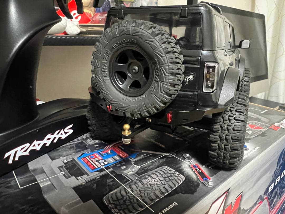 Traxxas trx4m フォードBronco 黒 オフロードRCカー