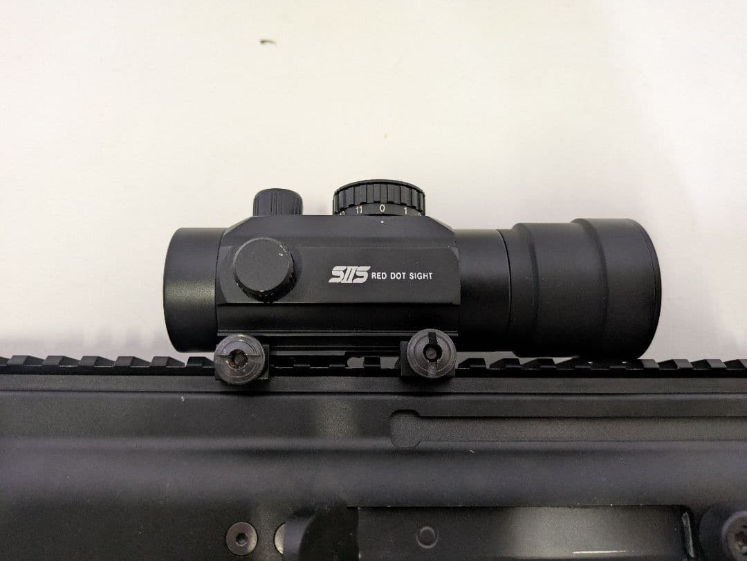 東京マルイ SCAR-L ブラック 次世代電動ガン 中古 多段マガジン3本付き