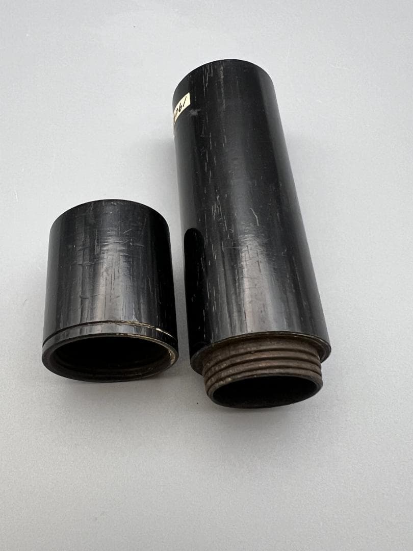 スターリングシルバー マウント付き 黒檀製 ハットピンホルダーボックス 1909