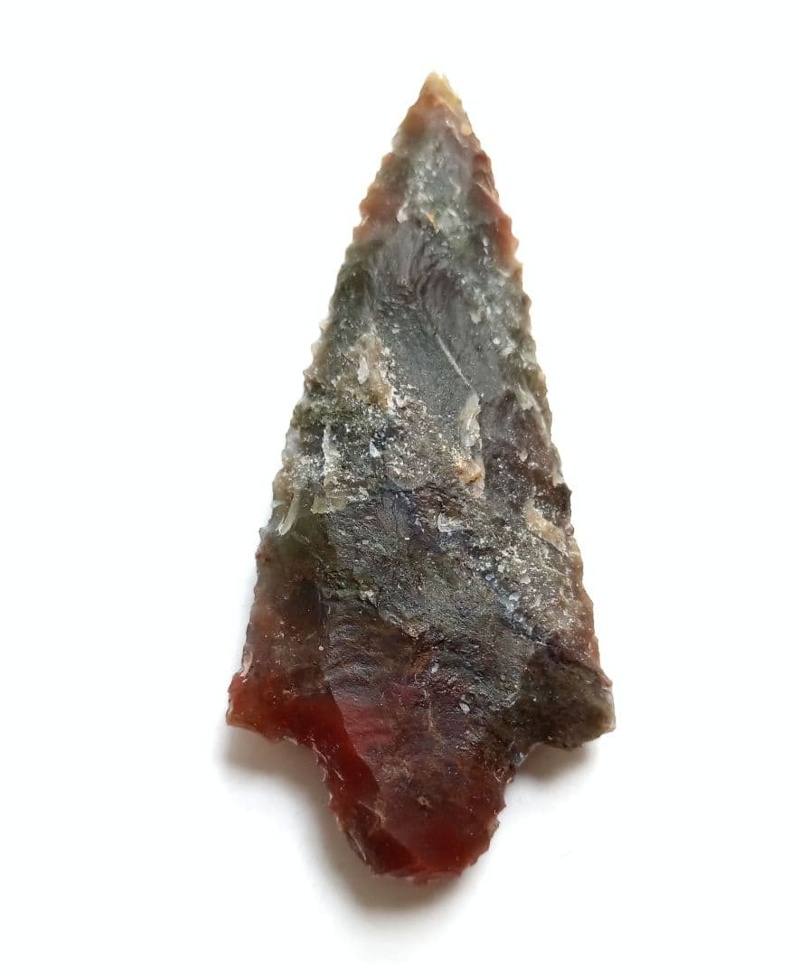 石器　有舌尖頭器　変成長石　黒曜石　矢じり　　180