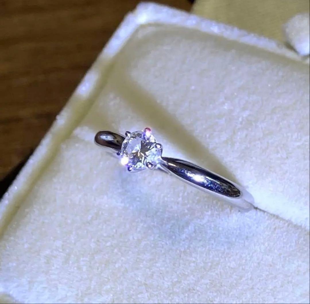 専用‼️D&D144ダイヤリングPT900144面カット