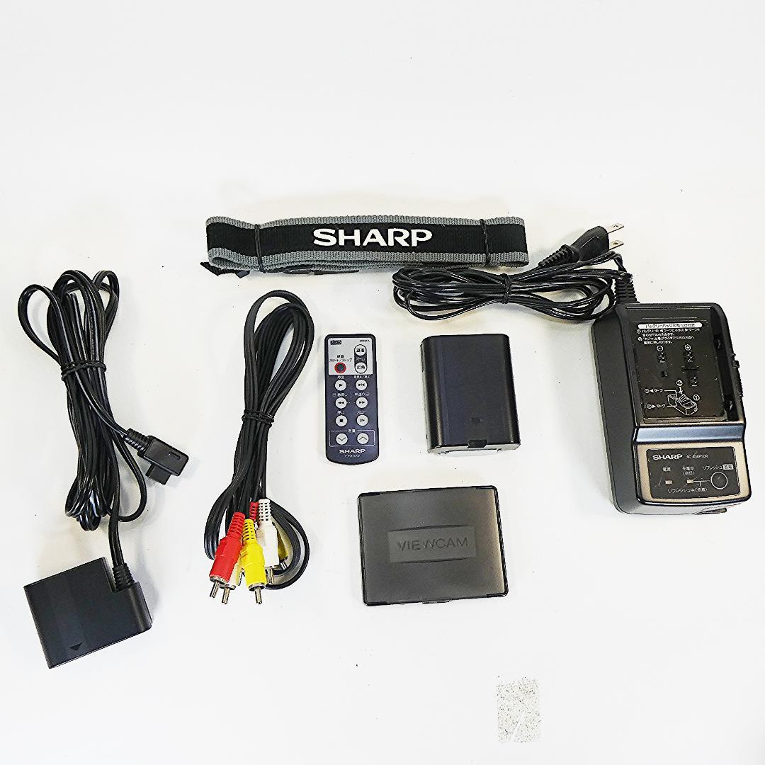 動作良好　シャープVideoHi8 VL-HL15 8ミリビデオカメラDVD化に