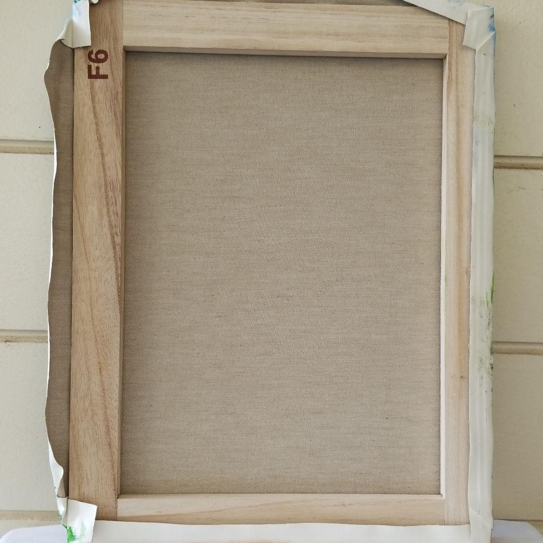 油絵　専用　遠足に来た　かわいいマロンちゃん