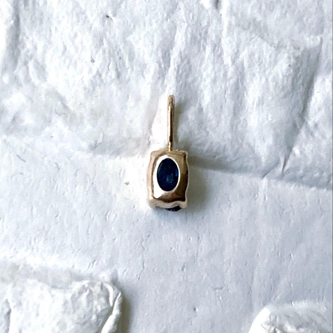 ユークレース原石10金ペンダントトップ