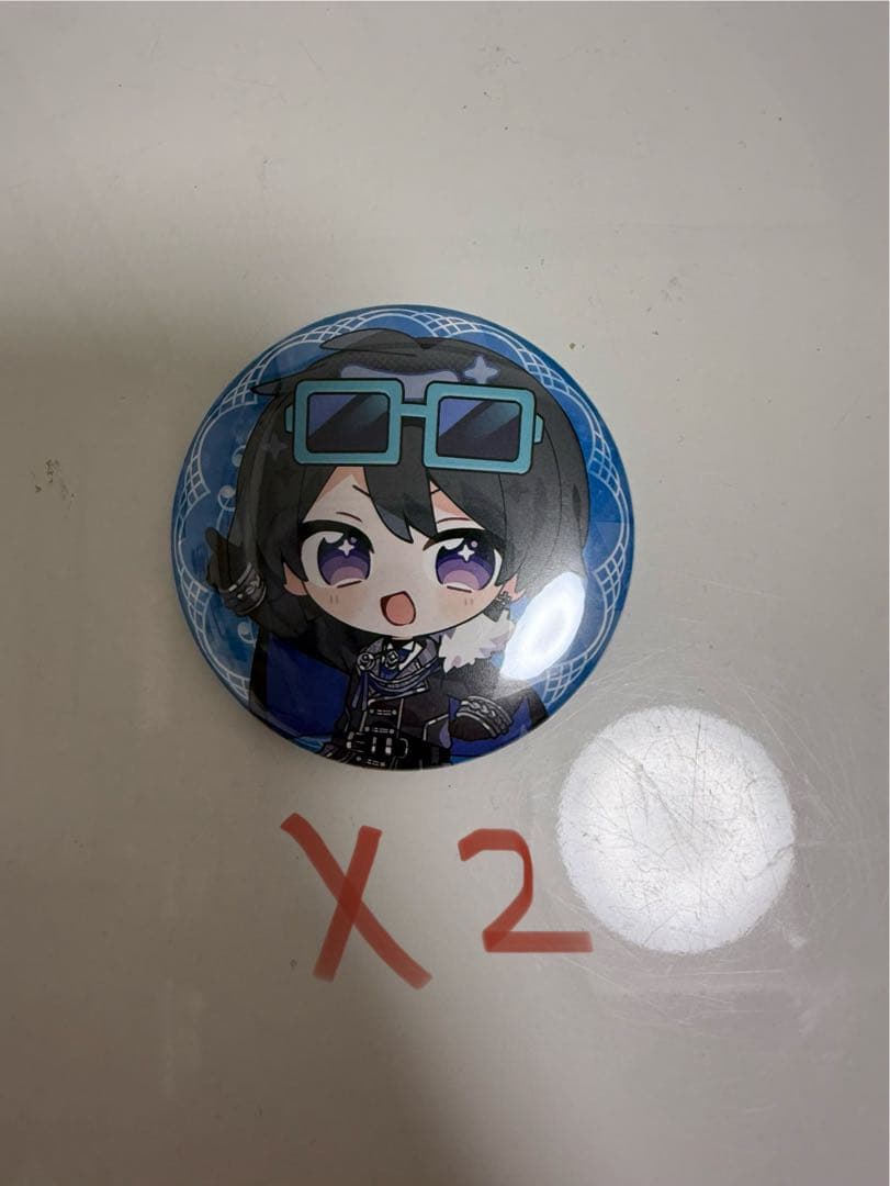 ちょこらび　缶バッチ　サイン入り