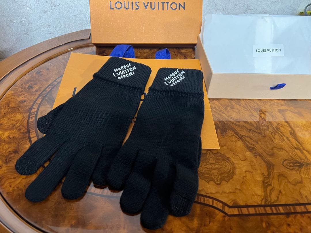 ルイビトン　ダミエヘリテージグローブメンズ