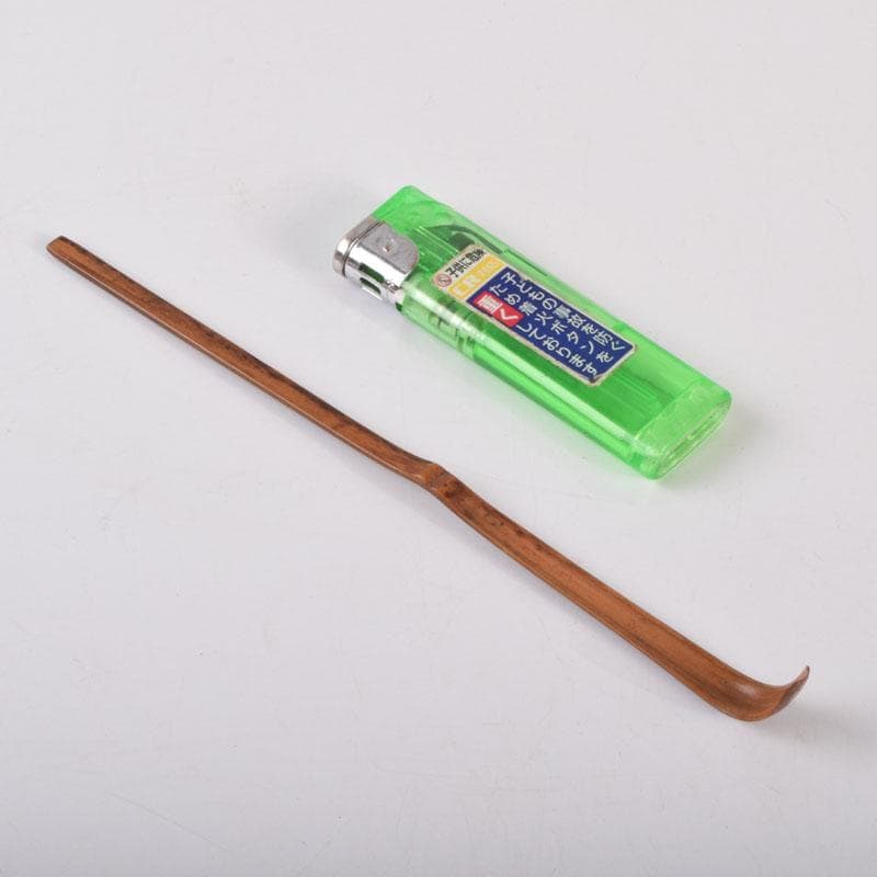 茶道具　石列作　白竹　茶杓　共筒共箱　V　8651