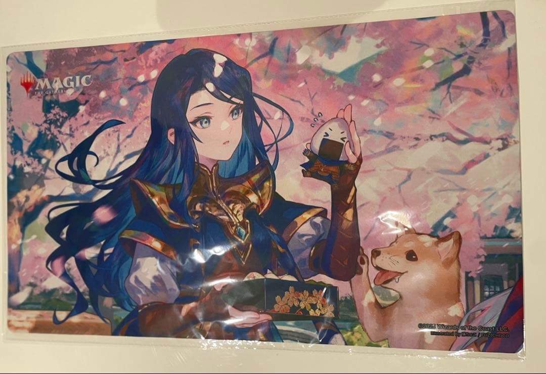 MTG マジック プレイマット 放浪皇のお花見キャンペーン　ナーセット