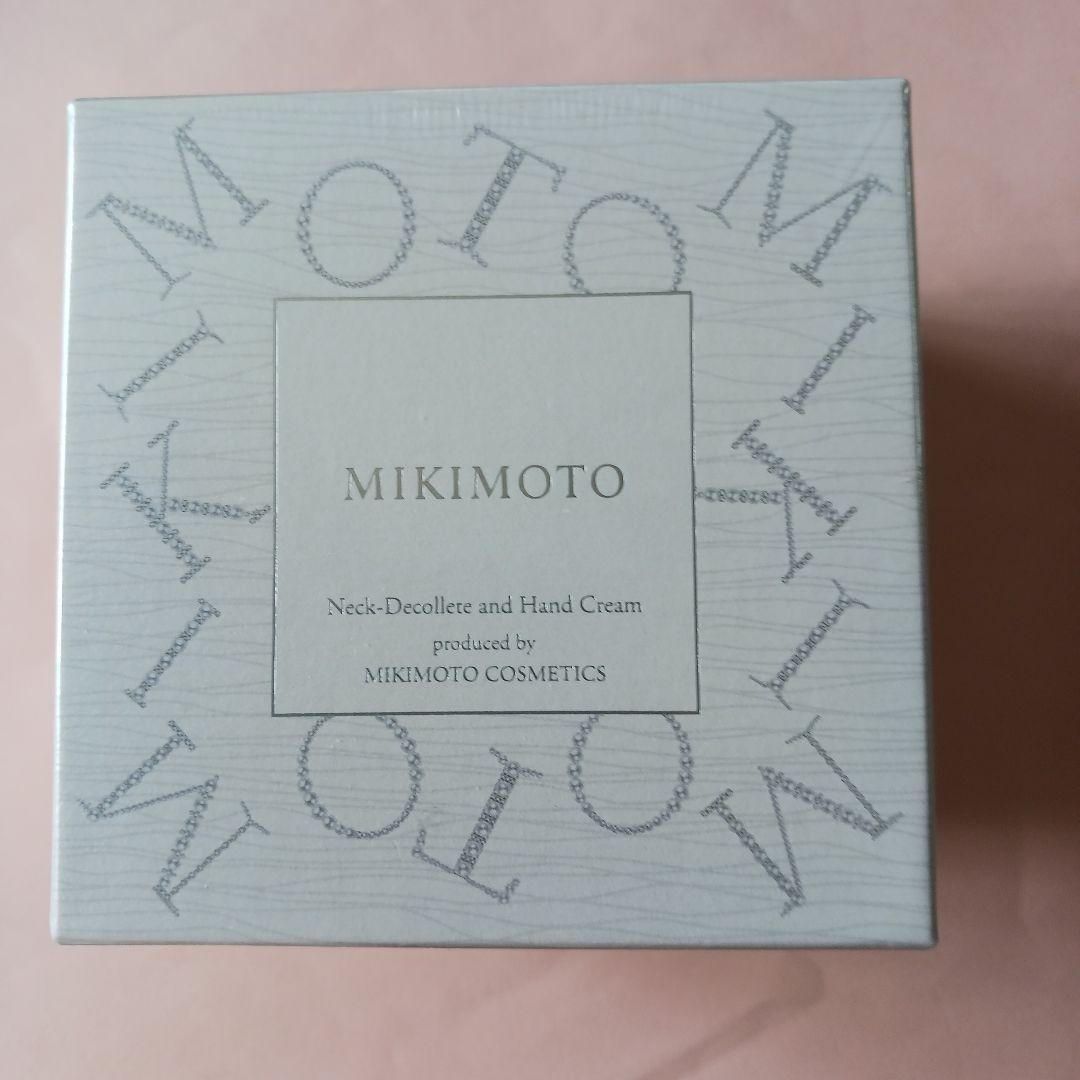 新品　ミキモトネック.デコルテ　ハンドクリーム90g