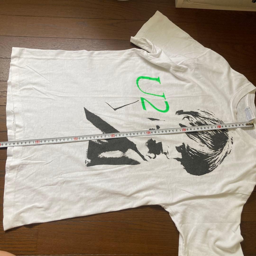 80s USA製 U2 バンドTシャツコピーライト 1987 シングルステッチ