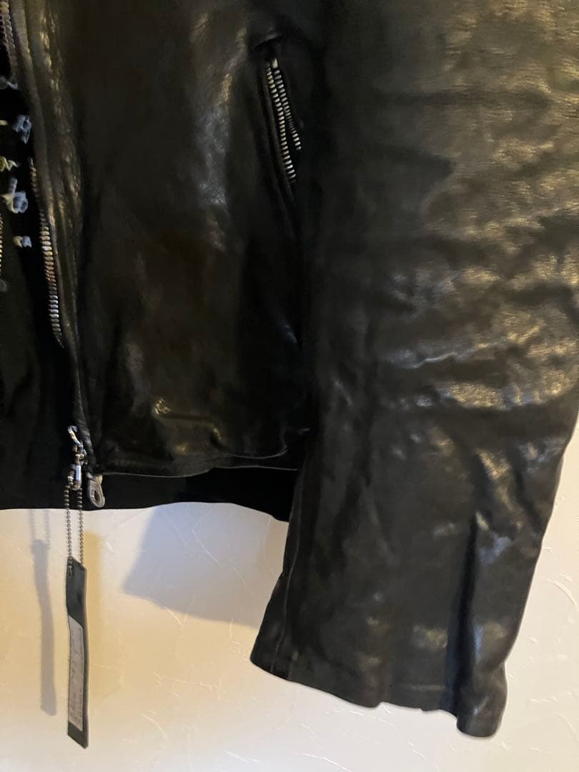 試着のみ　BACKLASH イタリーショルダー シングルライダース