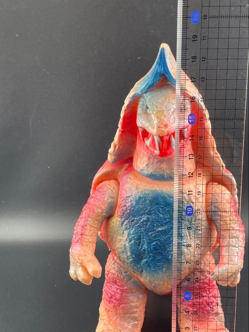 【中古品】囮怪獣プルーマ　当時物　ウルトラマン怪獣　マルサン