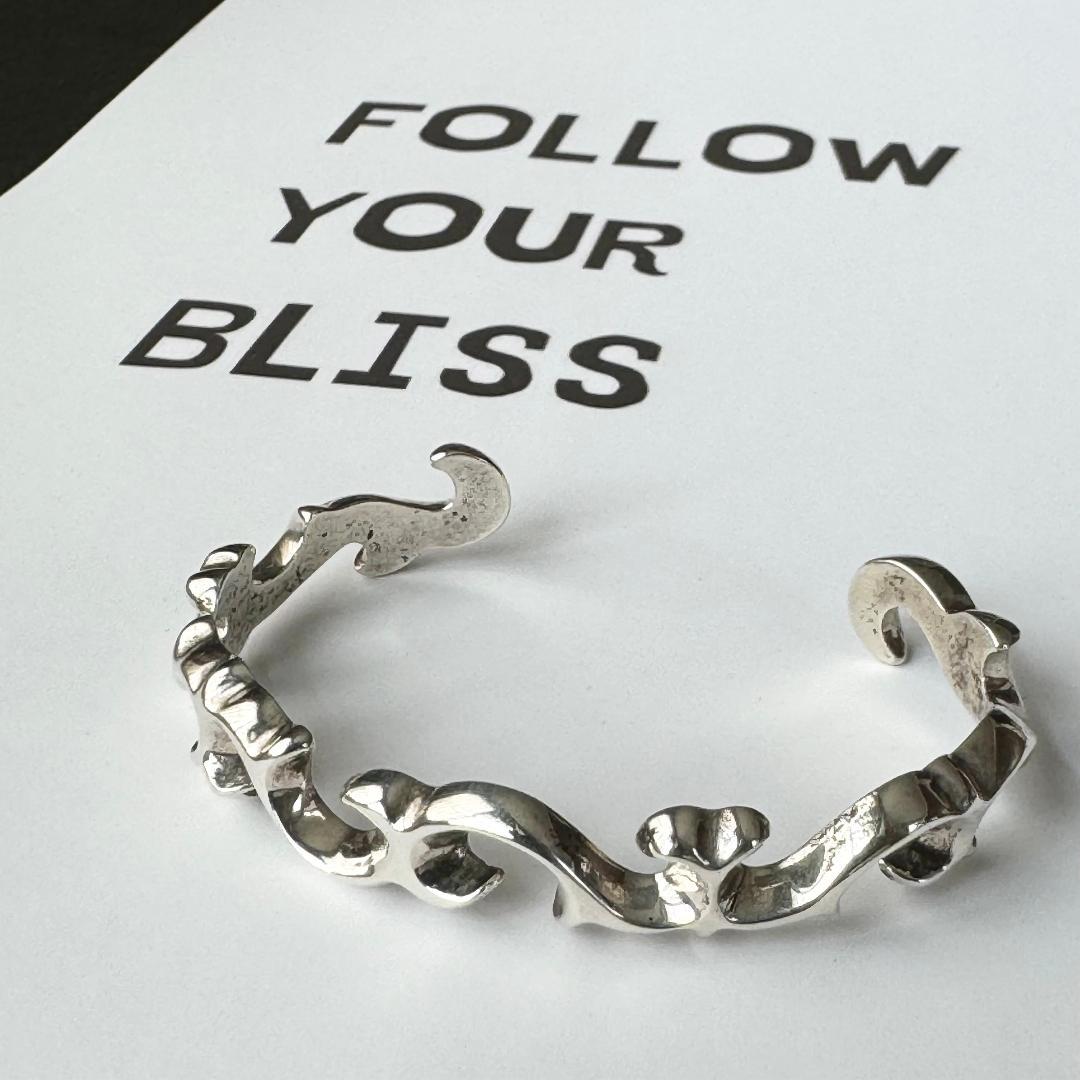 ヴィンテージ　サンドキャスト　ブレスレット　ナバホ　インディアンジュエリー