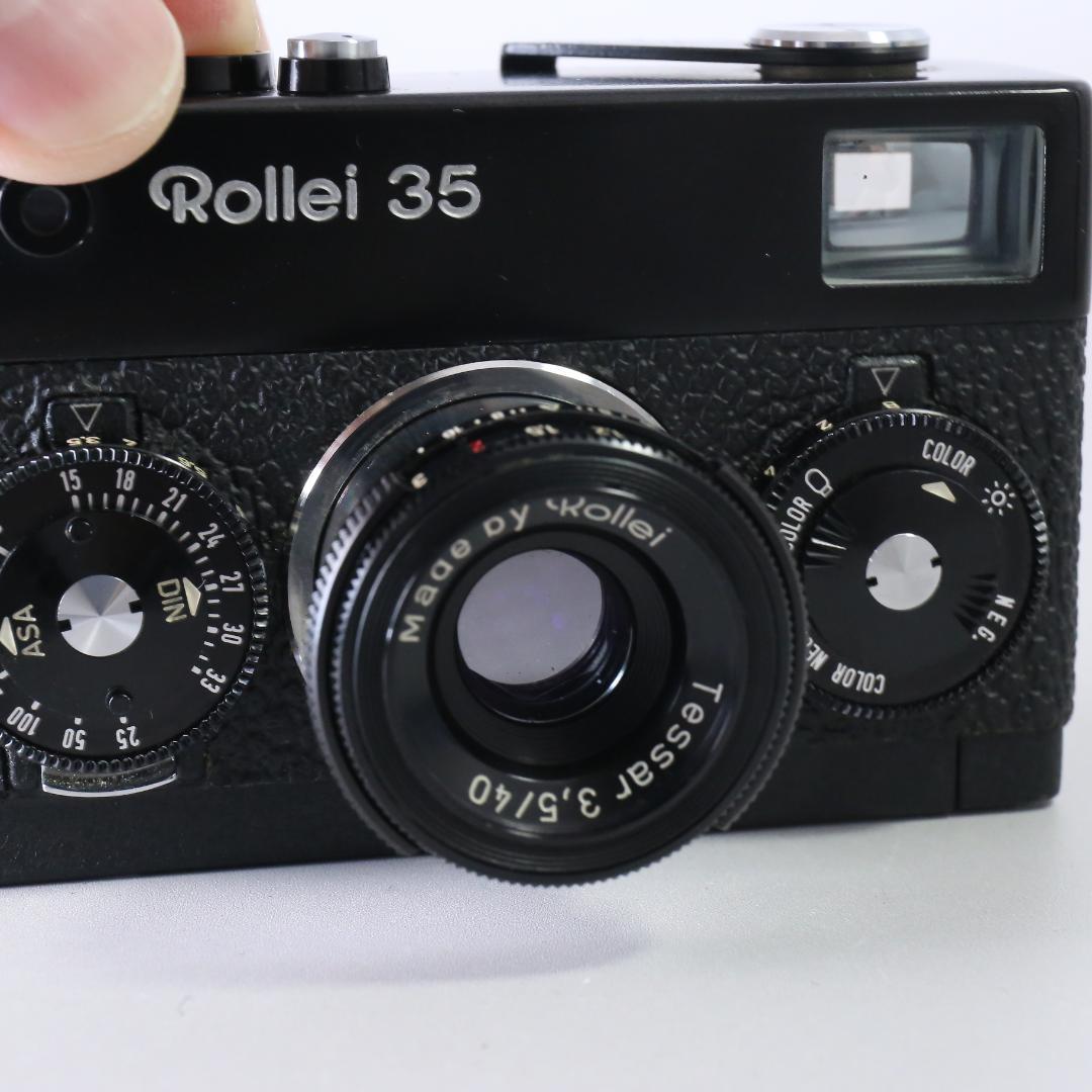 ☆完全動作の美品☆ Rollei 35 フィルムカメラ ブラック　＃330