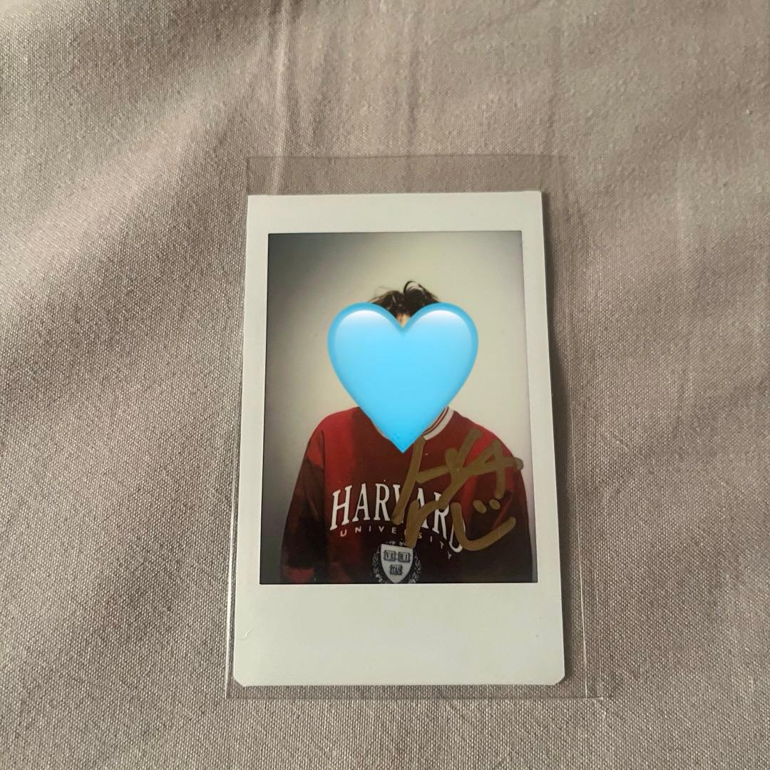 柏木悠 サイン入りチェキ