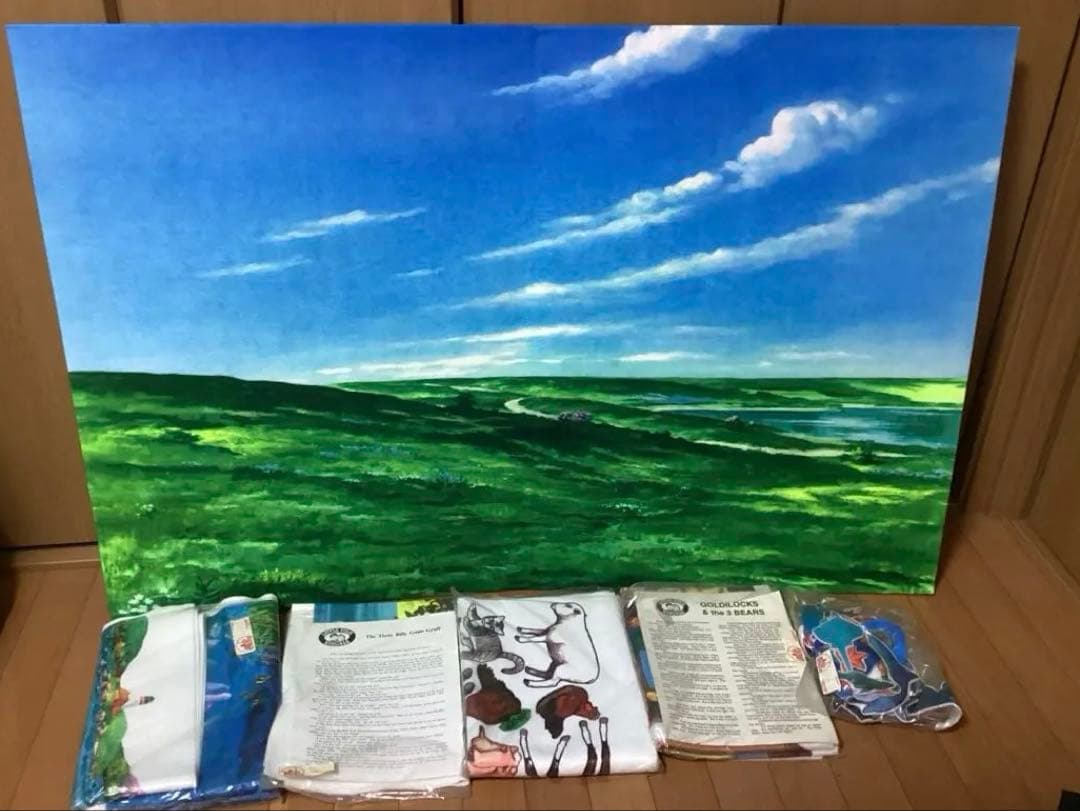 輸入品　パネルシアター4種類　パネル板(ボード)