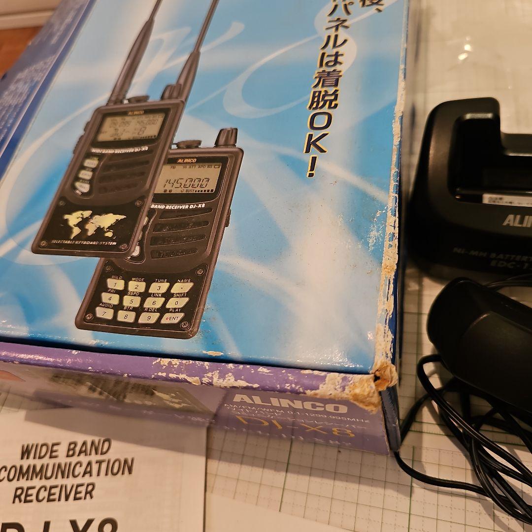 ALINCOワイドバンドレシーバーDJ-X8