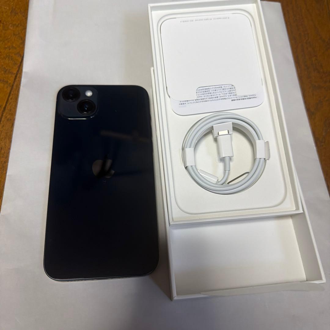 【極美品】iPhone14 Plus 128GB ミッドナイト