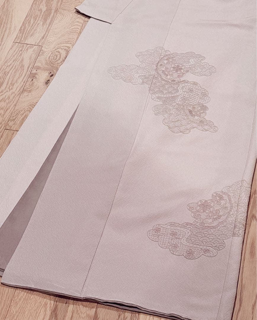美品　訪問着　フルセット 裄65 スワトウ　卒業式　入学式　結婚式　M L 袋帯