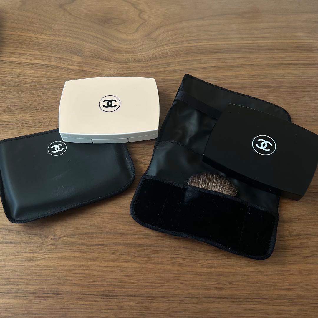 ※emi※CHANEL ルブラン ファンデ4点＋パウダー1点 まとめ売り
