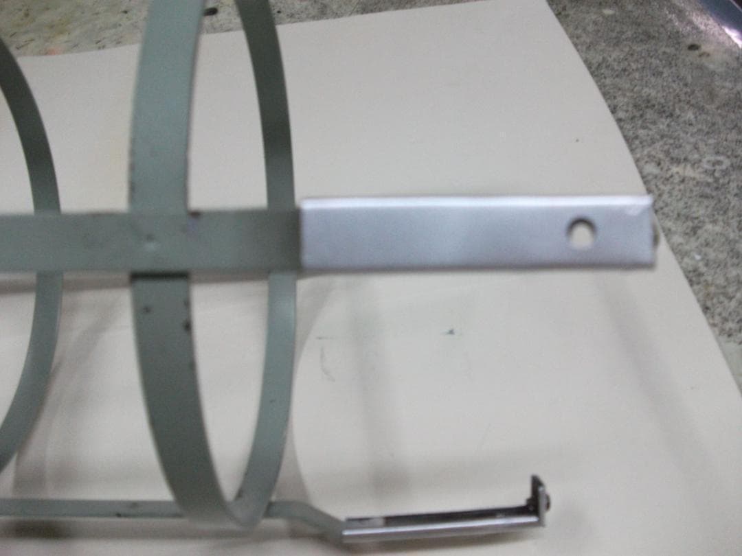 アラジン ブルーフレーム 39型　上枠、上部リング、とっての3点セット