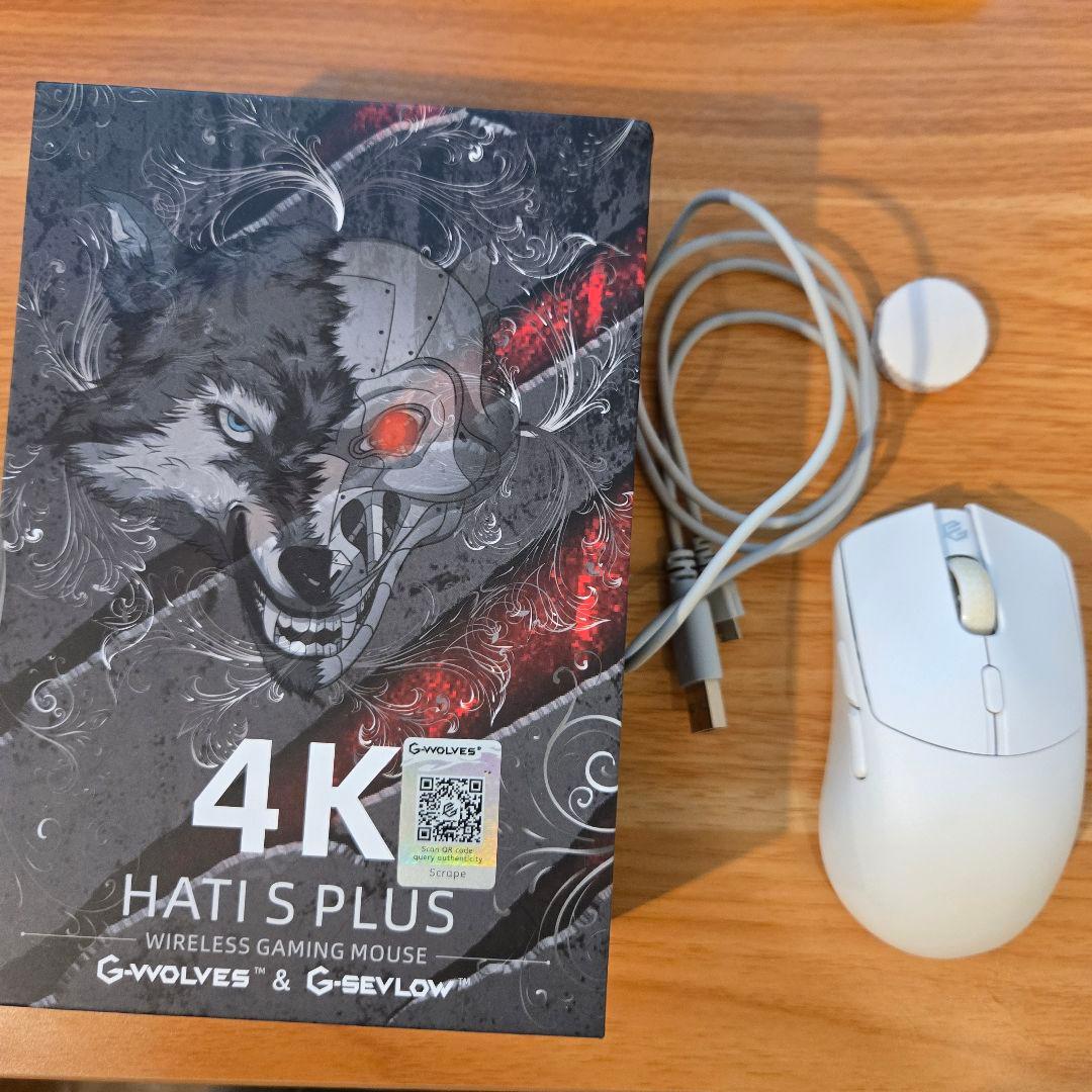 gwolves hts plus 4kワイヤレスゲーミングマウス