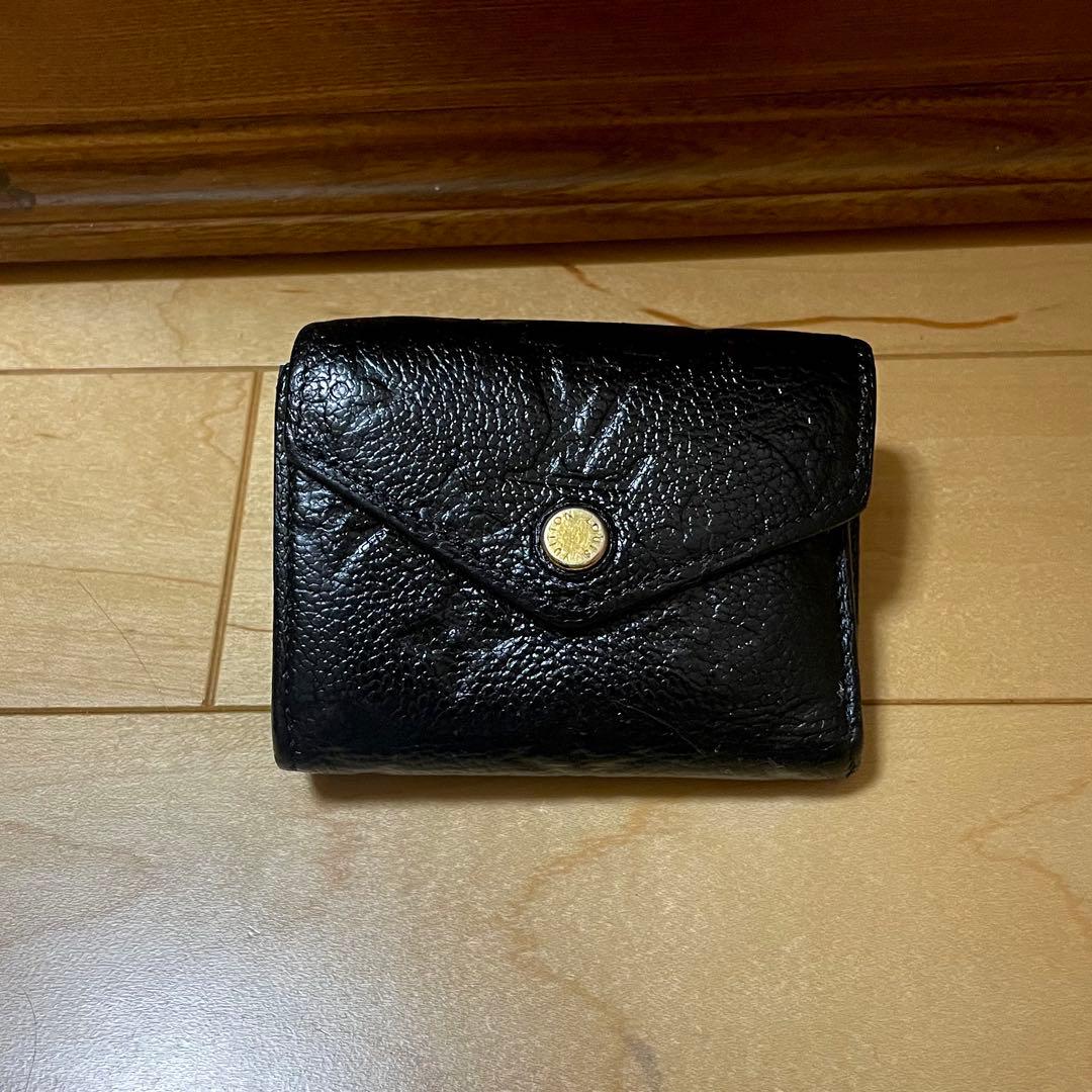 値下げ不可 LOUIS VUITTON モノグラム アンプラント三つ折り財布