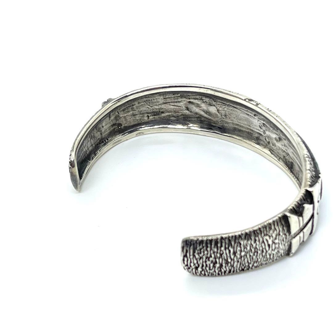 nn ●HOPI・ホピ族ココペリ●ターコイズ●シルバーバングル●ビンテージ