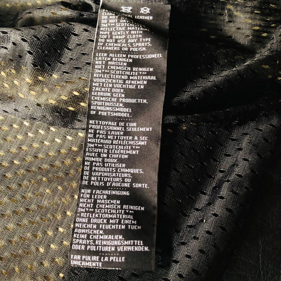 9.5万✨未使用 ハーレーダビッドソン ライダースジャケット 刺繍 ブラック L