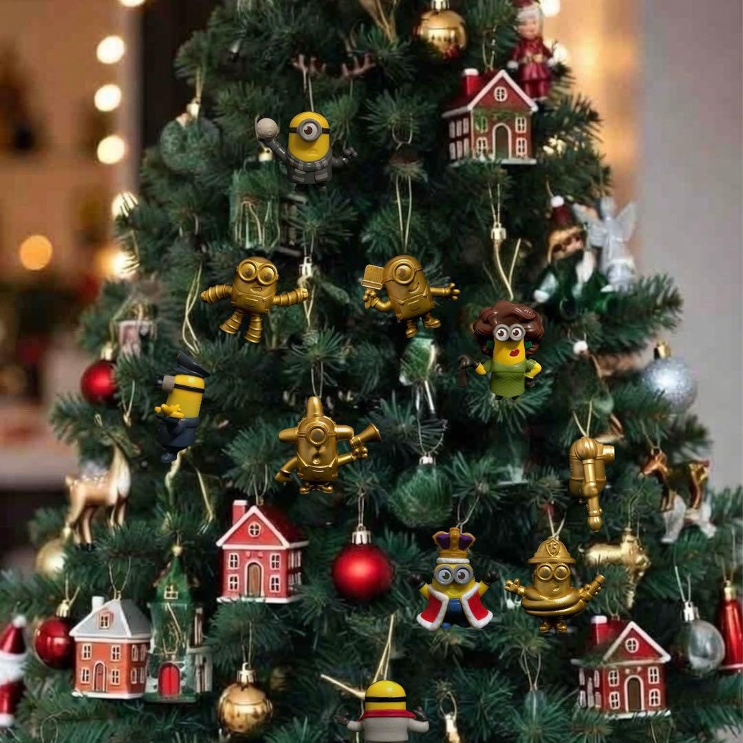 クリスマスオーナメントミニオンズフィーバーカラーフィギュア全30種