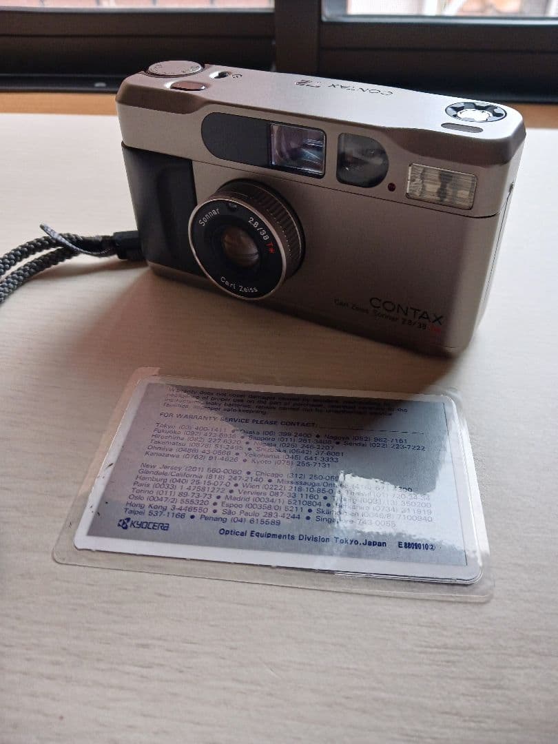 k*i様 今超人気の CONTAX T2 コンパクトフィルムカメラ