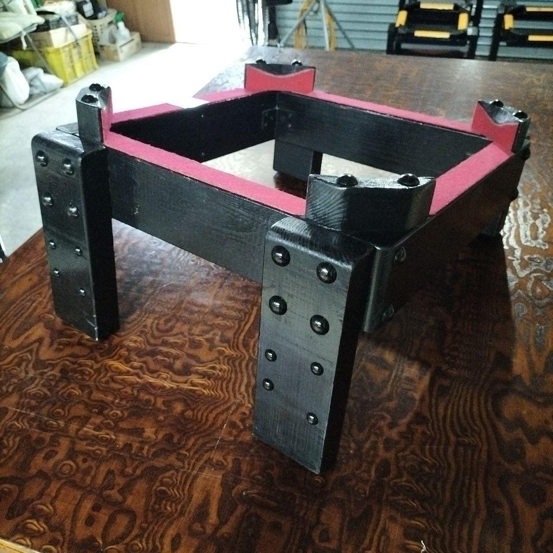 長胴太鼓　平打ち　立奏太鼓台　1.5尺用中古品①