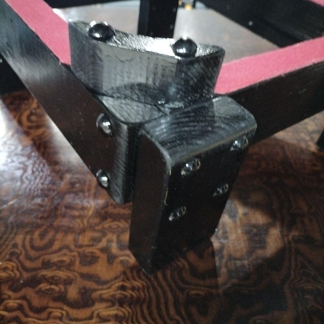 長胴太鼓　平打ち　立奏太鼓台　1.5尺用中古品①