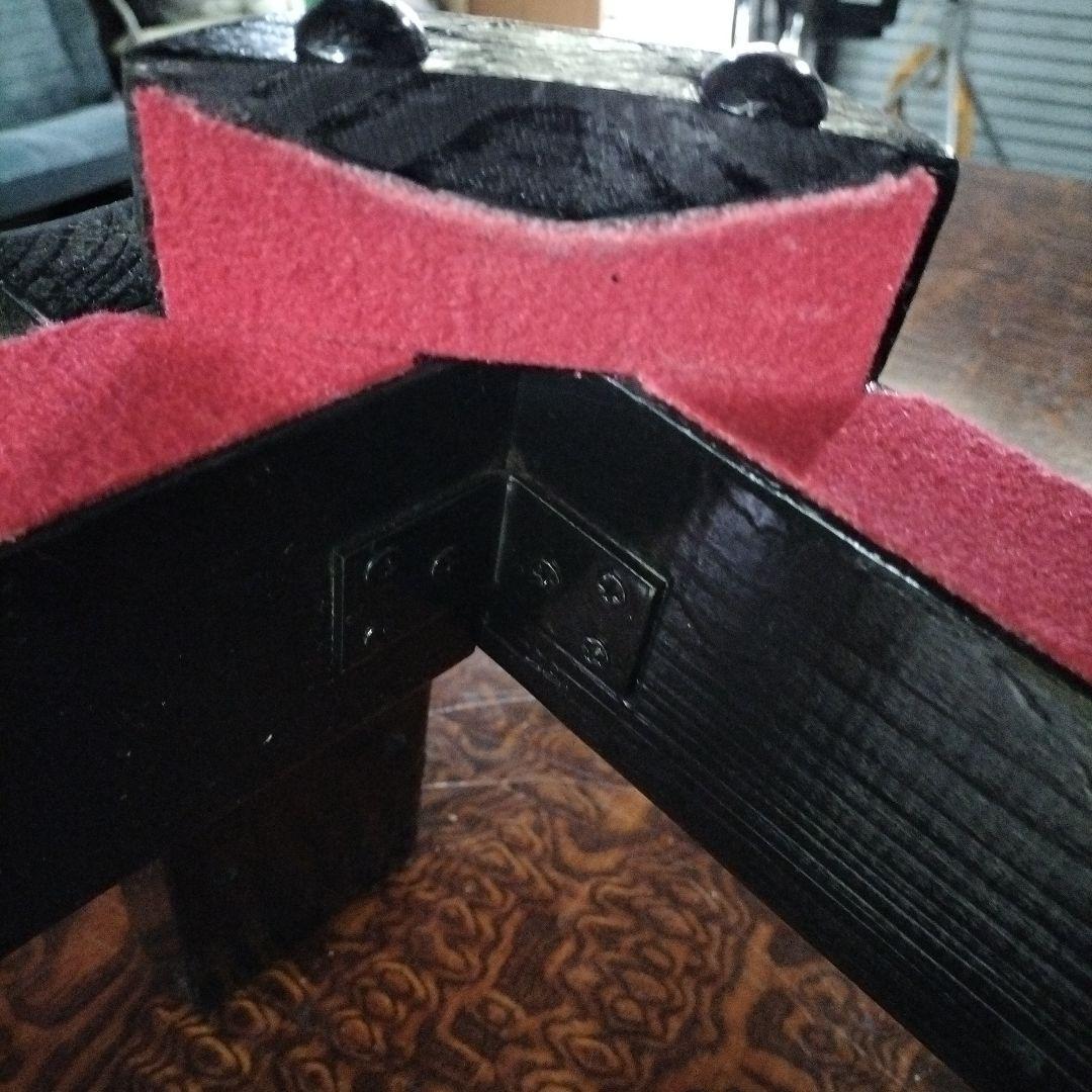 長胴太鼓　平打ち　立奏太鼓台　1.5尺用中古品①