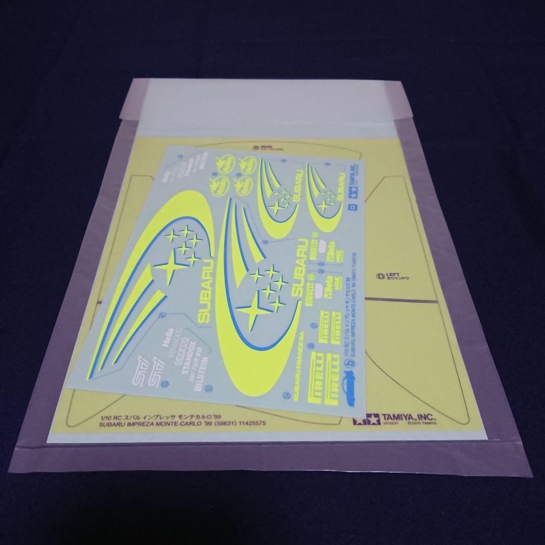 「パッケージ難あり」タミヤ 1/10 RC インプレッサ モンテカルロ '99