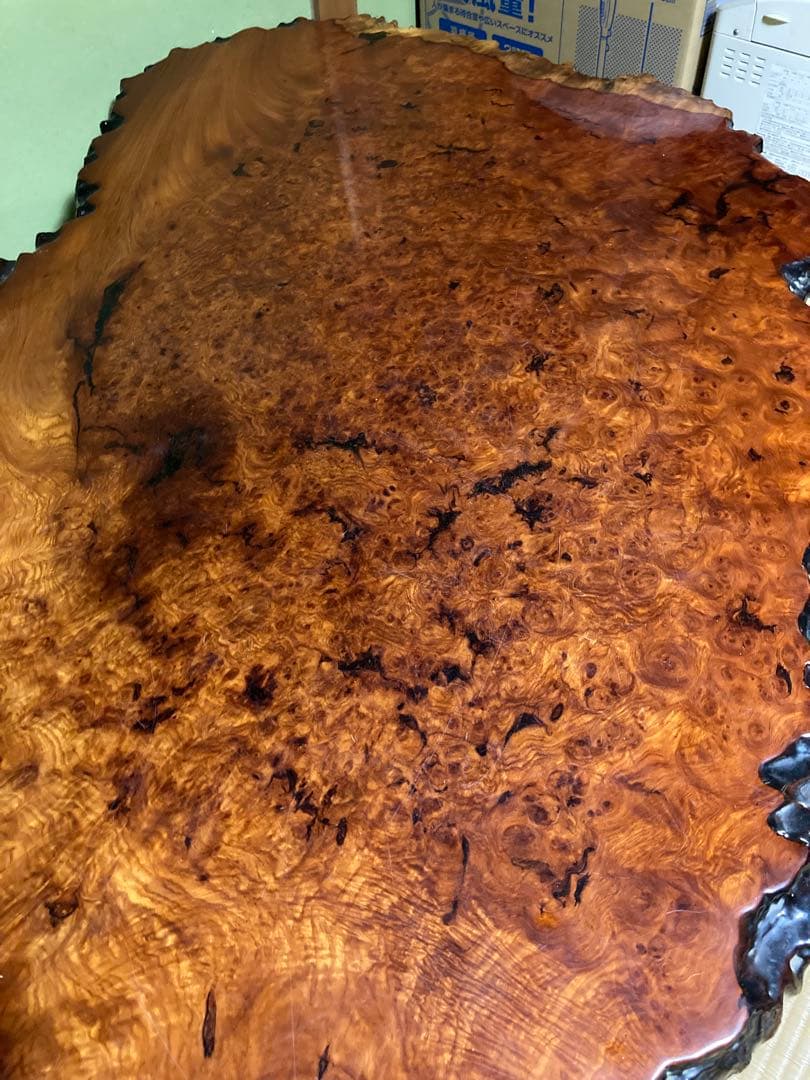 user e25f308cさん専用　送料込　花梨　（かりん）テーブル　座卓