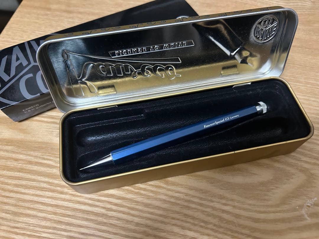 カヴェコスペシャル ブルーエディション シャーペン 0.5mm