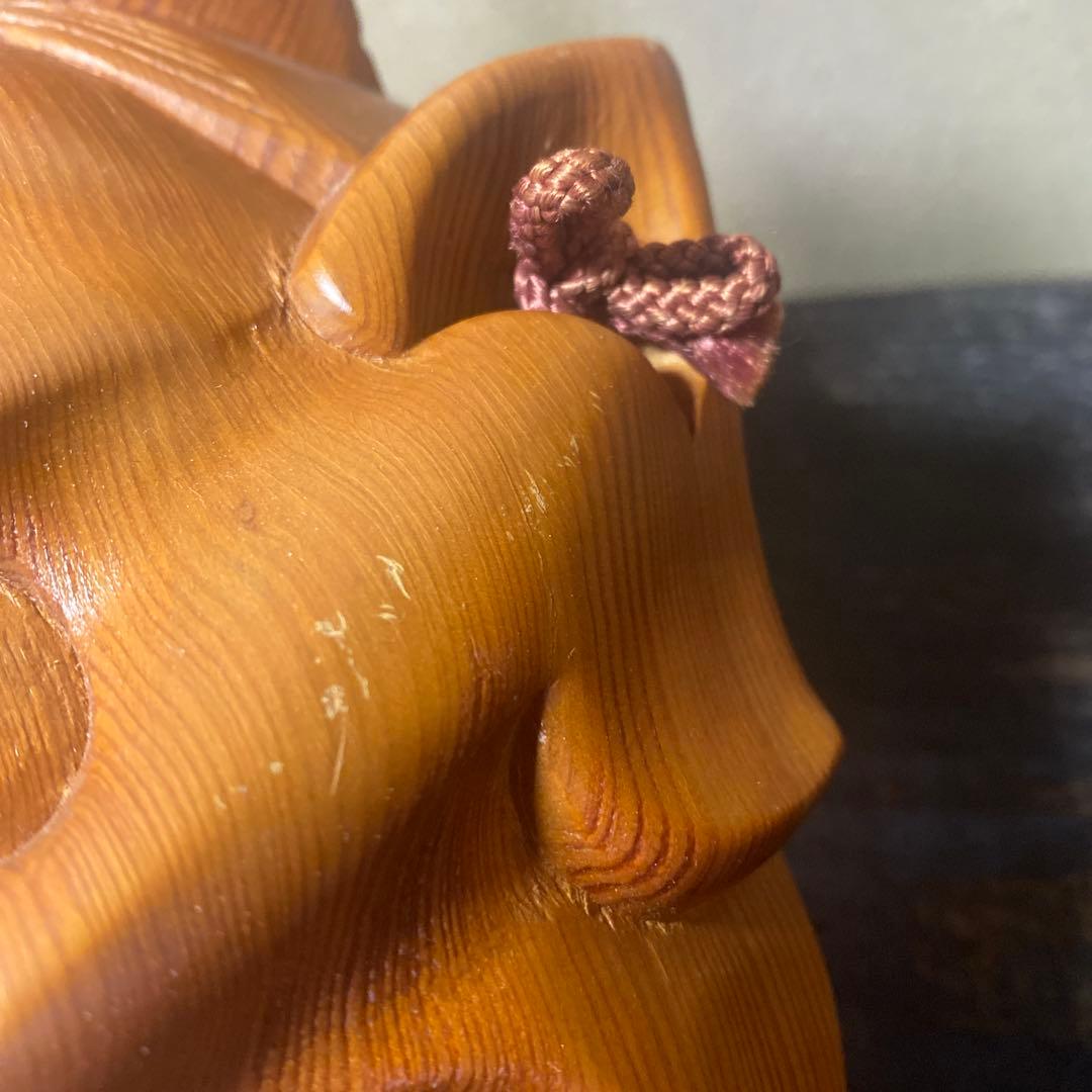 専用　木彫　般若面